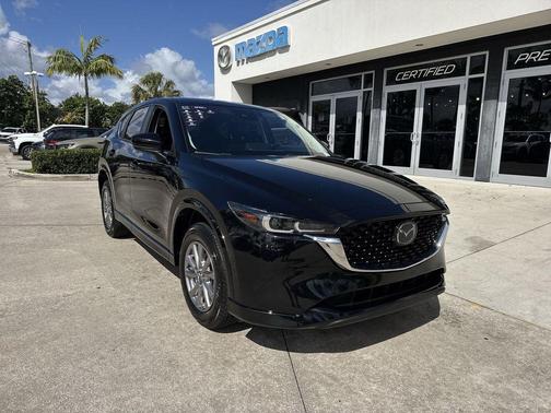 Jet Black Mica 2025 Mazda CX-5 2.5 S Preferred Package