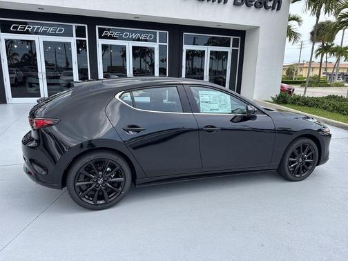 Jet Black Mica 2026 Mazda Mazda3 FWD w/Premium Package