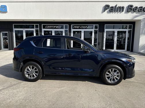 Deep Crystal Blue Mica 2024 Mazda CX-5 2.5 S Preferred Package