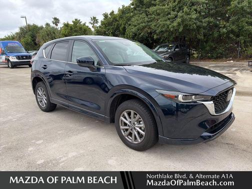 Deep Crystal Blue Mica 2024 Mazda CX-5 2.5 S Preferred Package