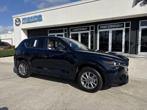 Deep Crystal Blue Mica 2024 Mazda CX-5 2.5 S Preferred Package