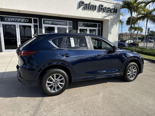 Deep Crystal Blue Mica 2024 Mazda CX-5 2.5 S Preferred Package
