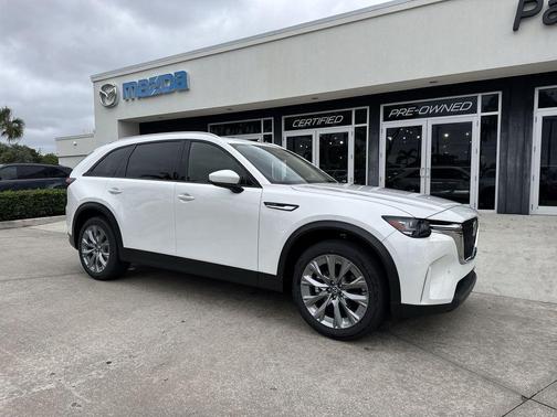 Rhodium White Premium 2026 Mazda CX-90 Preferred