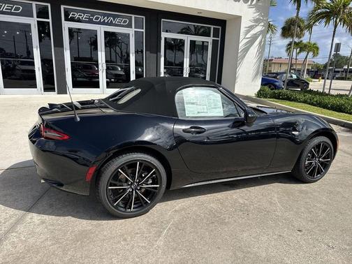 Jet Black Mica 2026 Mazda MX-5 Miata Grand Touring