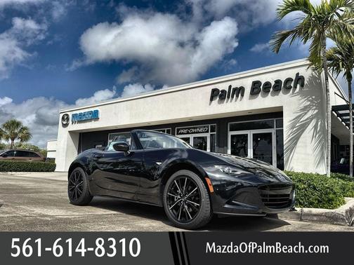 Jet Black Mica 2026 Mazda MX-5 Miata Grand Touring