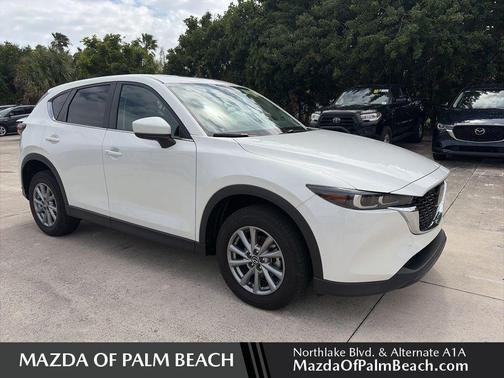 Rhodium White Metallic 2023 Mazda CX-5 2.5 S Preferred Package