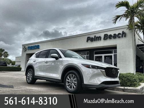 Rhodium White Metallic 2023 Mazda CX-5 2.5 S Preferred Package