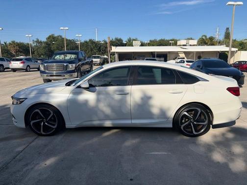 White 2020 Honda Accord Sport 1.5T