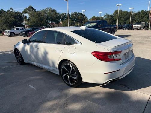 White 2020 Honda Accord Sport 1.5T