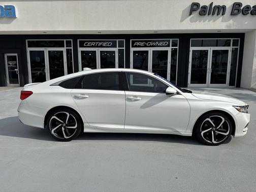 White 2020 Honda Accord Sport 1.5T
