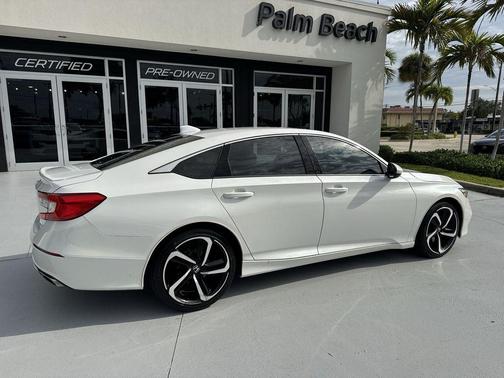 White 2020 Honda Accord Sport 1.5T