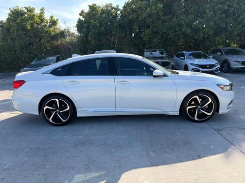 White 2020 Honda Accord Sport 1.5T