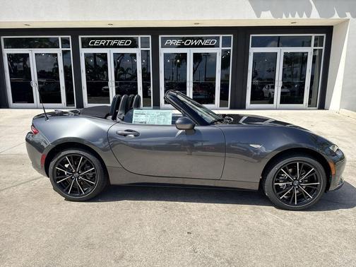 Machine Gray Metallic 2026 Mazda MX-5 Miata Grand Touring