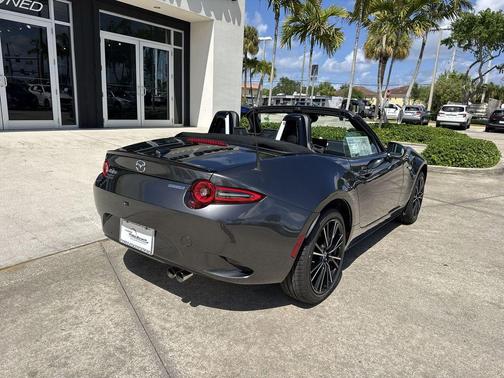 Machine Gray Metallic 2026 Mazda MX-5 Miata Grand Touring