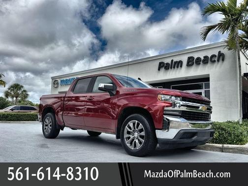 Cherry Red Tintcoat 2021 Chevrolet Silverado 1500 LT