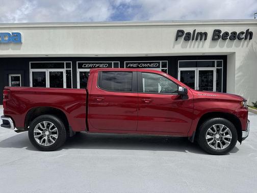 Cherry Red Tintcoat 2021 Chevrolet Silverado 1500 LT