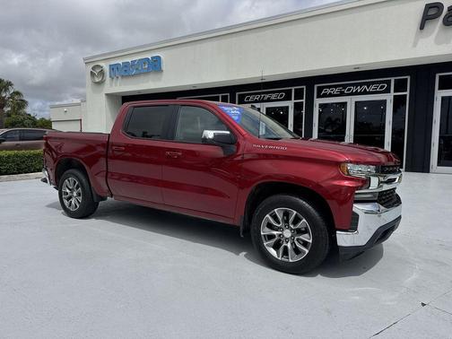 Cherry Red Tintcoat 2021 Chevrolet Silverado 1500 LT