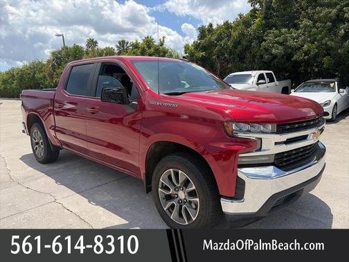 Cherry Red Tintcoat 2021 Chevrolet Silverado 1500 LT