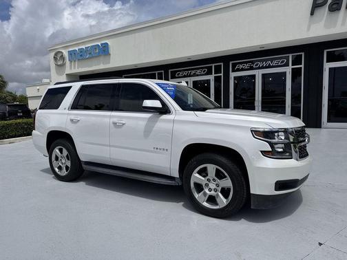 Iridescent Pearl Tricoat 2017 Chevrolet Tahoe LT
