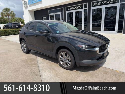 Jet Black Mica 2023 Mazda CX-30 2.5 S Preferred Package