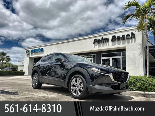 Jet Black Mica 2023 Mazda CX-30 2.5 S Preferred Package