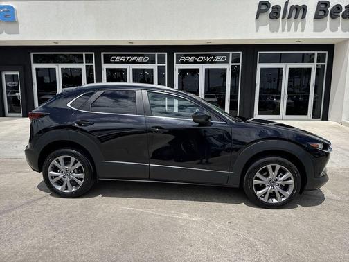 Jet Black Mica 2023 Mazda CX-30 2.5 S Preferred Package