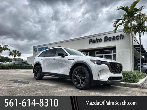 Rhodium White Premium 2026 Mazda CX-90 S Premium