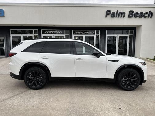 Rhodium White Premium 2026 Mazda CX-90 S Premium