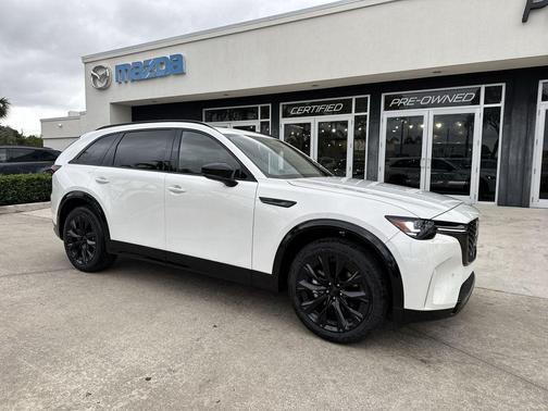 Rhodium White Premium 2026 Mazda CX-90 S Premium