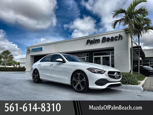 Polar White 2024 Mercedes-Benz C-Class C 300