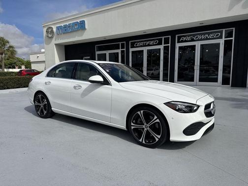 Polar White 2024 Mercedes-Benz C-Class C 300