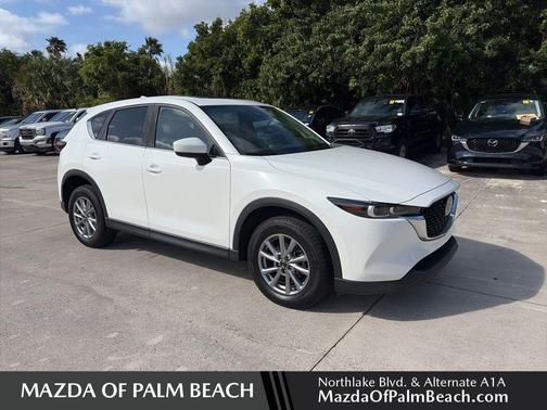 Snowflake White Pearl 2022 Mazda CX-5 2.5 S Preferred Package