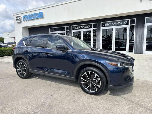 Deep Crystal Blue Mica 2023 Mazda CX-5 2.5 S Premium Plus Package