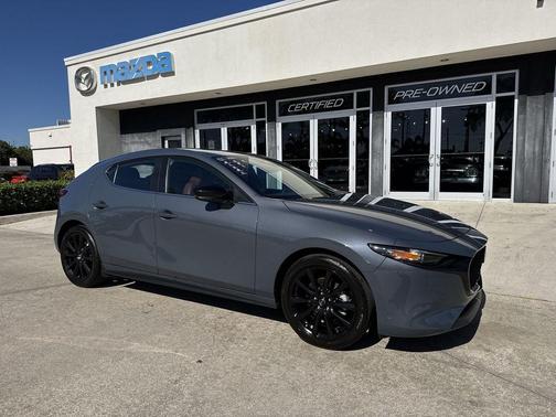 Polymetal Gray Metallic 2025 Mazda Mazda3 Carbon Edition