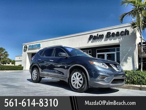 Arctic Blue Metallic 2016 Nissan Rogue S