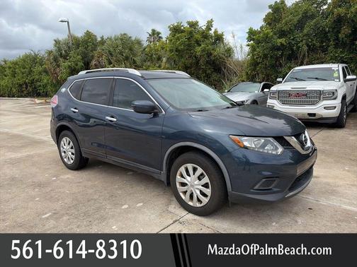 Arctic Blue Metallic 2016 Nissan Rogue S