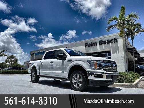 Oxford White 2019 Ford F-150 XLT