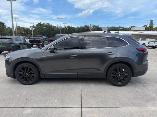 Machine Gray Metallic 2022 Mazda CX-9 Touring Plus