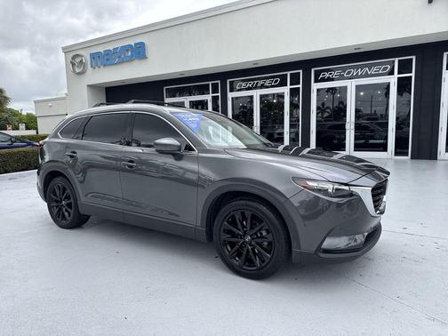 Machine Gray Metallic 2022 Mazda CX-9 Touring Plus
