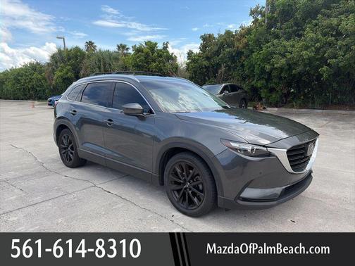 Machine Gray Metallic 2022 Mazda CX-9 Touring Plus