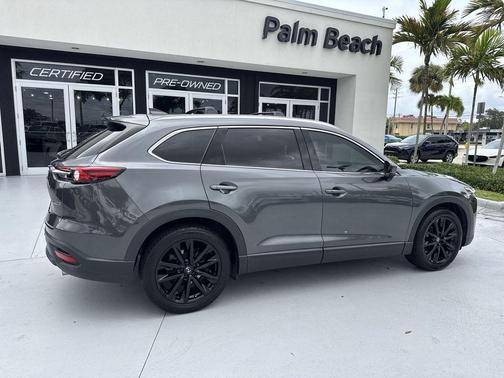 Machine Gray Metallic 2022 Mazda CX-9 Touring Plus