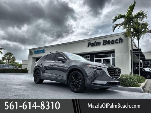 Machine Gray Metallic 2022 Mazda CX-9 Touring Plus