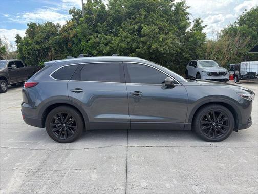 Machine Gray Metallic 2022 Mazda CX-9 Touring Plus