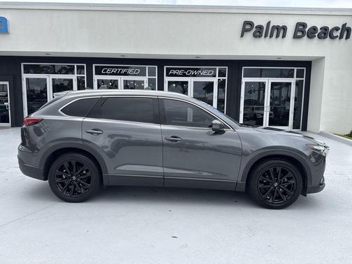 Machine Gray Metallic 2022 Mazda CX-9 Touring Plus