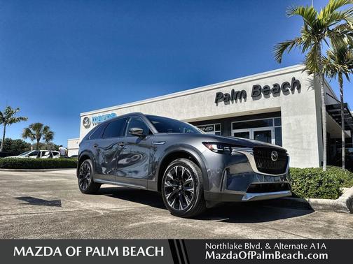 Machine Gray Metallic 2026 Mazda CX-90 Premium Plus