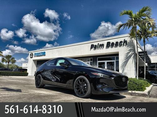 Jet Black Mica 2026 Mazda Mazda3 FWD w/Premium Package