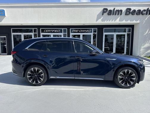 Deep Crystal Blue Mica 2024 Mazda CX-90 S Premium Plus