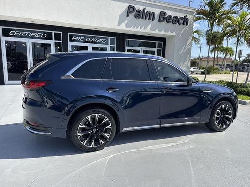 Deep Crystal Blue Mica 2024 Mazda CX-90 S Premium Plus