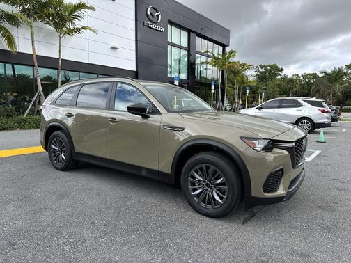 Zircon Sand Metallic 2026 Mazda CX-70 PHEV SC Plus