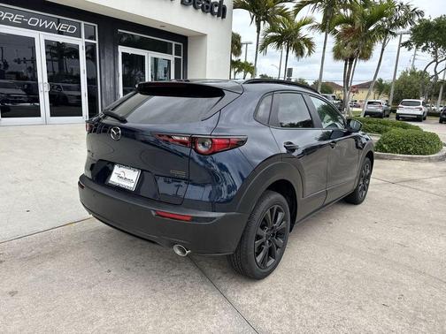 Deep Crystal Blue Mica 2026 Mazda CX-30 2.5 Turbo Aire Edition